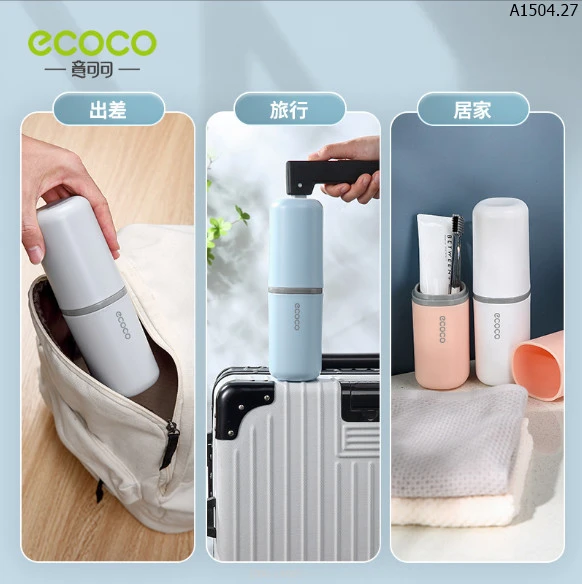 HỘP ĐỰNG BÀN CHẢI,KEM ĐÁNH RĂNG #ECOCO sỉ 60k/hộp