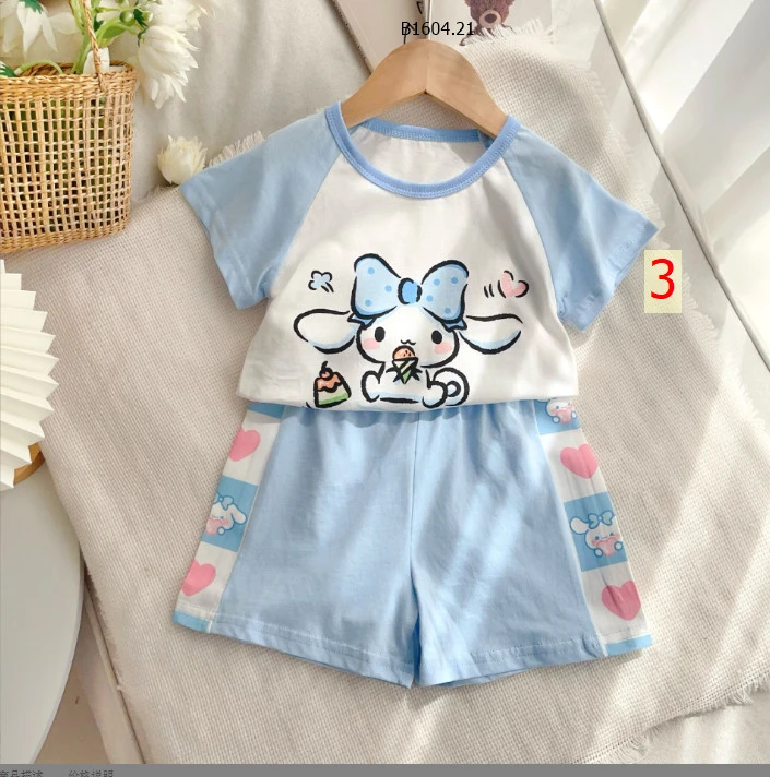 BỘ CỘC TAY HOẠT HÌNH CUTE CHO BÉ-sỉ 98k/bộ