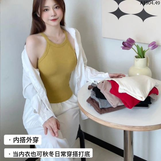 ÁO CROP KÈM BRA CHO CÁC CHỊ EM MÙA HÈ sỉ 68k/chiếc