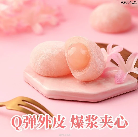 SET 6 GÓI MOCHI HOA QUẢ ĐÀI LOAN sỉ 140k/set 6 gói mix vị 