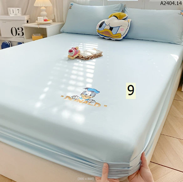 BỘ GA TRẢI GIƯỜNG POLY MICKEY THÊU sỉ Sz 120*200 : 225k/bộ               150*200 : 240k/bộ               180*200 : 258k/bộ     200*220 : 270k/bộ