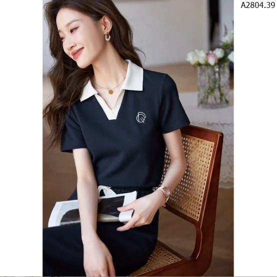 Set bộ áo polo mix chân váy cá tính Sỉ 270k