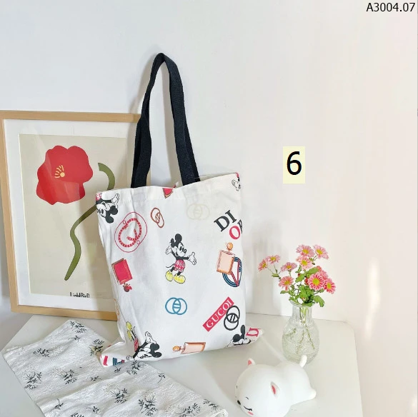 TÚI TOTE HOẠT HÌNH Sỉ 37k