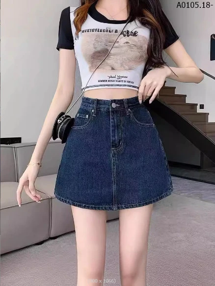 QUẦN SHORT JEAN GIẢ VÁY  Sỉ 108k