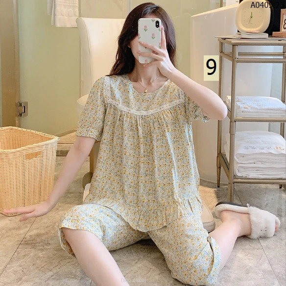 BỘ LANH LỤA COTTON SIÊU MÁT sỉ 130k/bộ