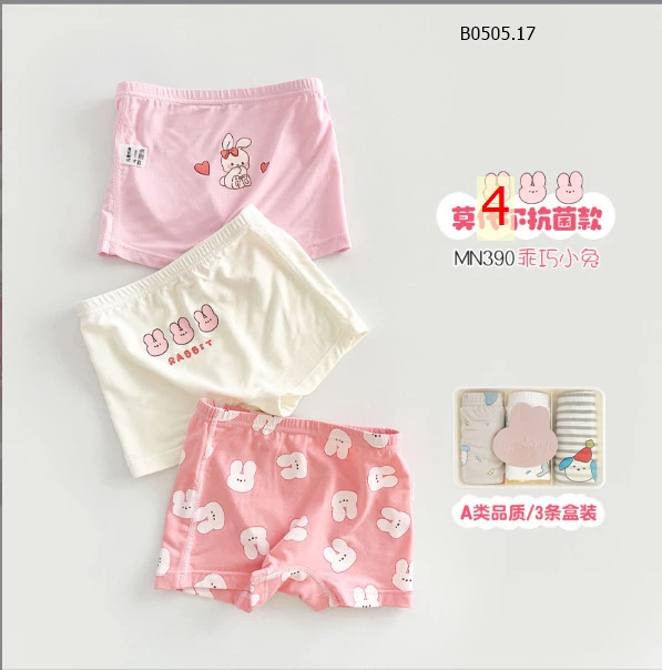 SET 3 QUẦN CHÍP ĐÙI KURUMI CHO BÉ -sỉ 118k/set 3c 