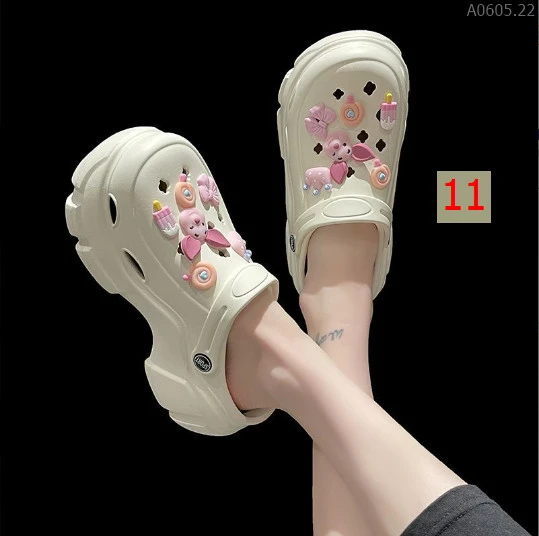 DÉP CROCS ĐẾ DÀY 7CM sỉ 95k/chiếc