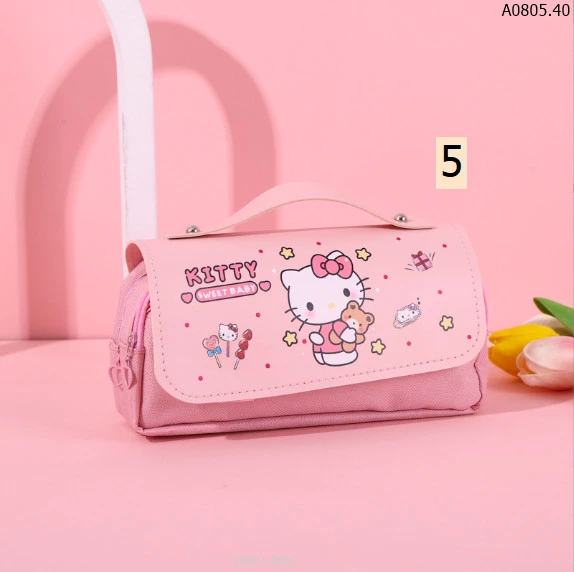 TÚI ĐỰNG BÚT HELLO KITTY CHO BÉ sỉ 63k/chiếc