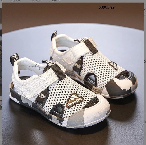 GIÀY SANDAL THOÁNG KHÍ CHO BÉ TRAI -sỉ  Sz 26-32 : 189k/đôi             Sz 33-37 : 195k/đôi