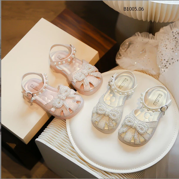 SANDAL NƠ NGỌC BÉ GÁI -sỉ Sz 23-30 : 163k/đôi             Sz 31-36 : 173k/đôi 