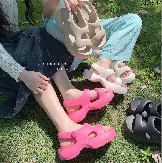 DÉP SANDAL ĐẾ CAO SIÊU NHẸ EVA XIXITIAO sỉ 135k/đôi 