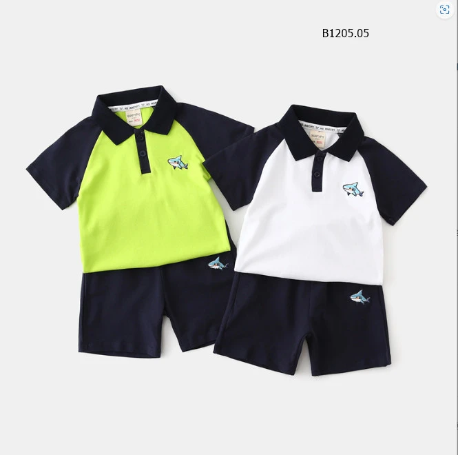 SET POLO BABY SHARK CHO BÉ-sỉ 135k/set