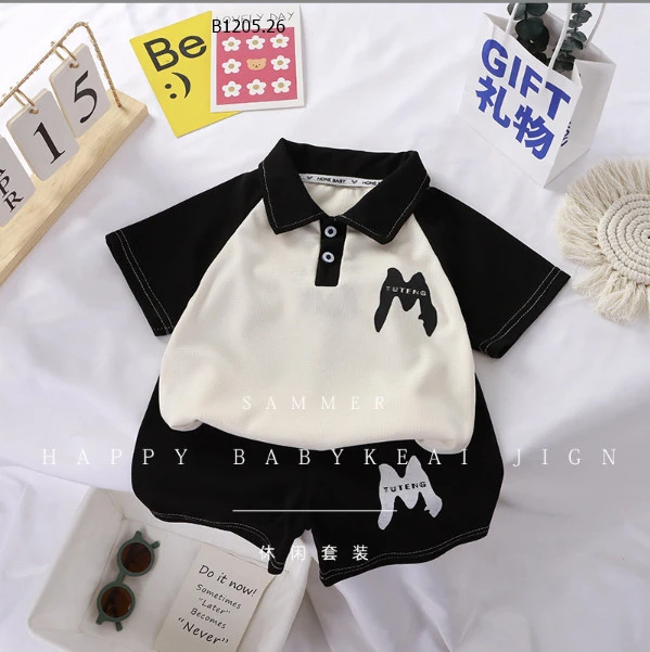 Bộ polo khoẻ khoắn năng động cho bé yêu SIU XINH  -sỉ  Sz 80-120 : 68k/bộ           Sz 130-160 : 87k/bộ 