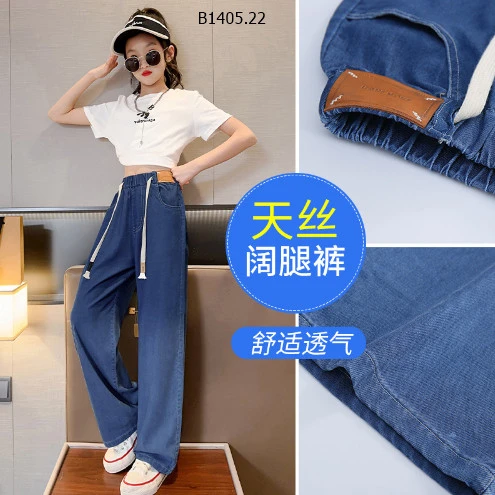 QUẦN JEAN TENCEL BÉ GÁI SZ ĐẠI SIÊU XINH  - sỉ 149k