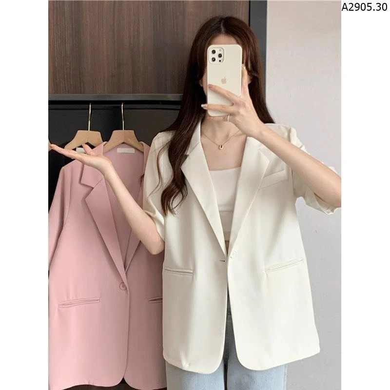 ÁO BLAZER CỘC TAY sỉ 118k