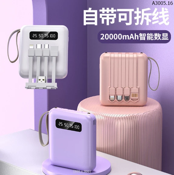 SẠC DỰ PHÒNG 20.000mah sỉ 125k