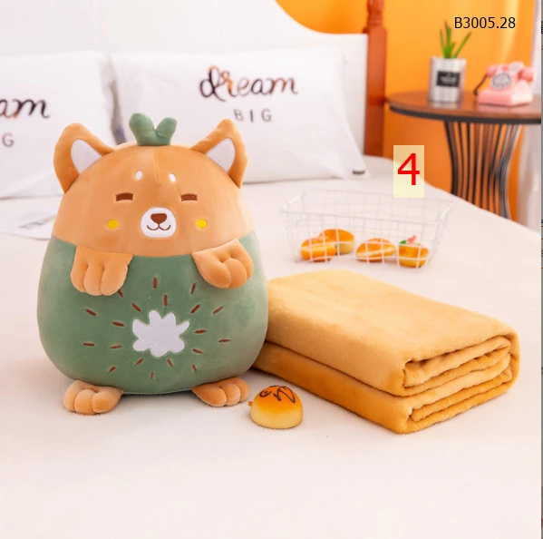 THÚ BÔNG 2IN1 CUTE -sỉ 138k/chiếc