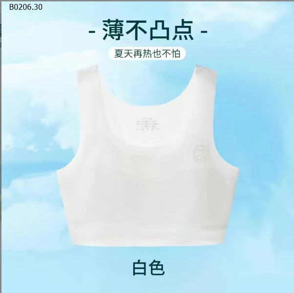 SET 3 ÁO LÓT TÀNG HÌNH CHO BG  - Sỉ 125k/set 3c mix màu ngẫu nhiên