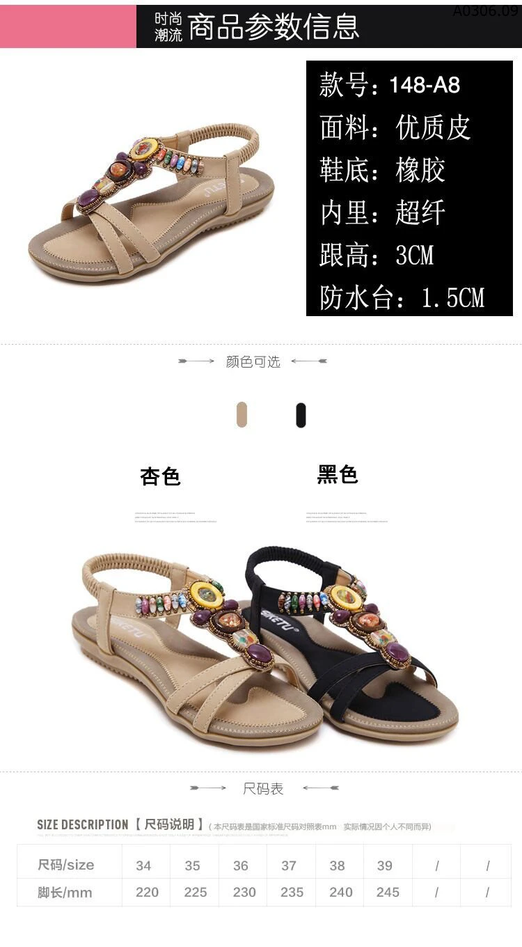 SANDAL NỮ HÃNG SIKETU sỉ 196k/đôi 