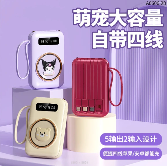 SẠC DỰ PHÒNG CUTE sỉ 115k/chiếc