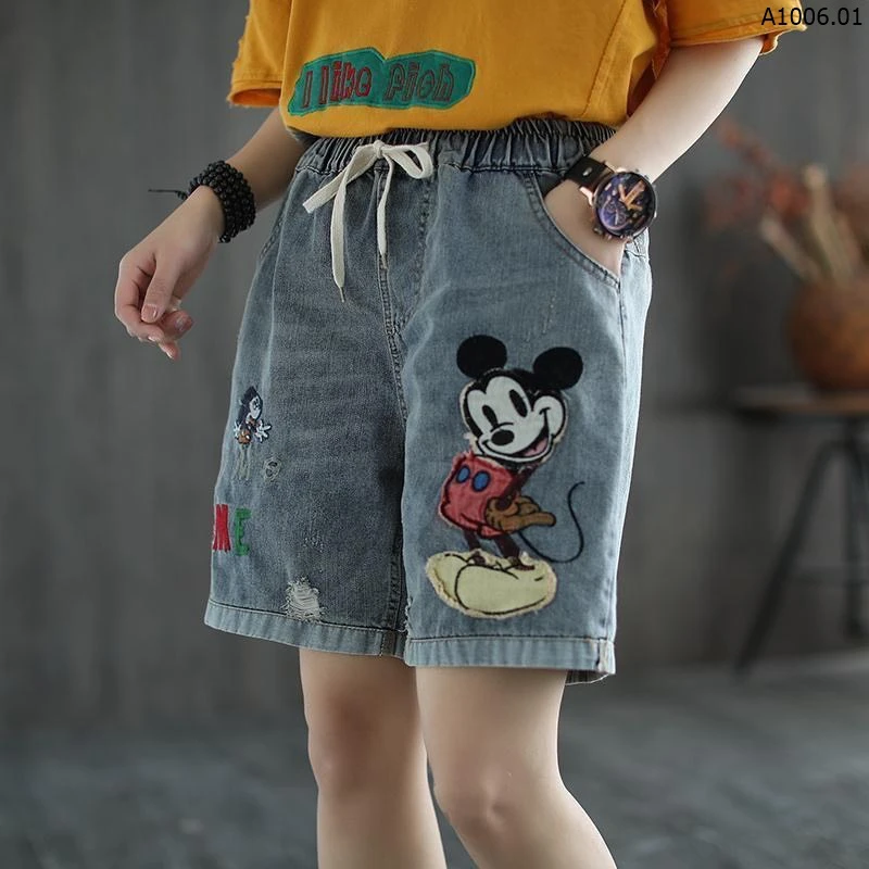 QUẦN SHORT JEAN THÊU NỮ sỉ 139k