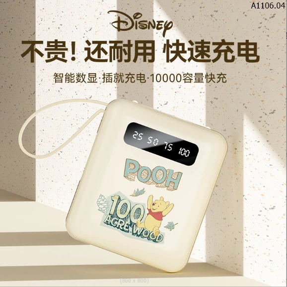 SẠC DỰ PHÒNG DISNEY sỉ 175k/chiếc