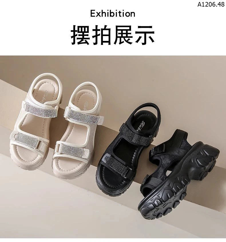 SANDAL NỮ ĐỘN ĐẾ sỉ 157k/đôi