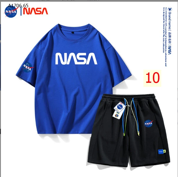 SET BỘ PHÔNG KÈM QUẦN NASA CHO NAM NỮ -sỉ 219k/bộ 