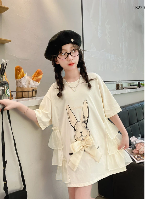 VÁY ÁO THỎ CUTE CHO BÉ GÁI SZ ĐẠI-sỉ 152k