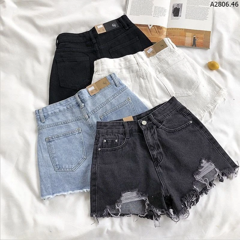 QUẦN SOOC JEANS RÁCH NỮ sỉ 93k/chiếc