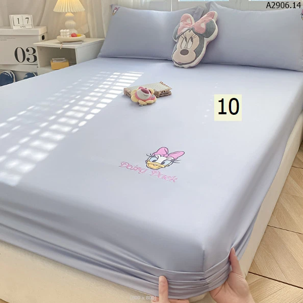 BỘ GA TRẢI GIƯỜNG POLY HÌNH MICKEY THÊU sỉ Sz 120*200 : 225k/bộ               150*200 : 240k/bộ               180*200 : 258k/bộ               200*220 : 270k/bộ