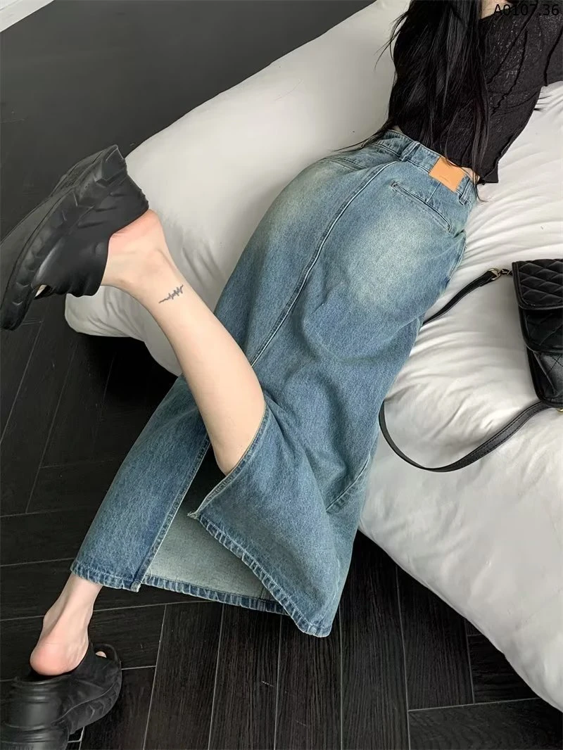 CHÂN VÁY NỮ JEANS MỀM Sỉ 179k