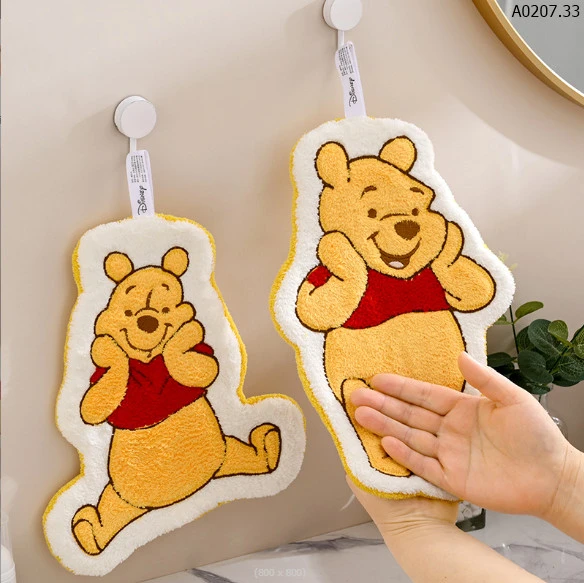 SET 2 KHĂN LAU TAY GẤU POOH sỉ 89k/set 2c chọn mẫu