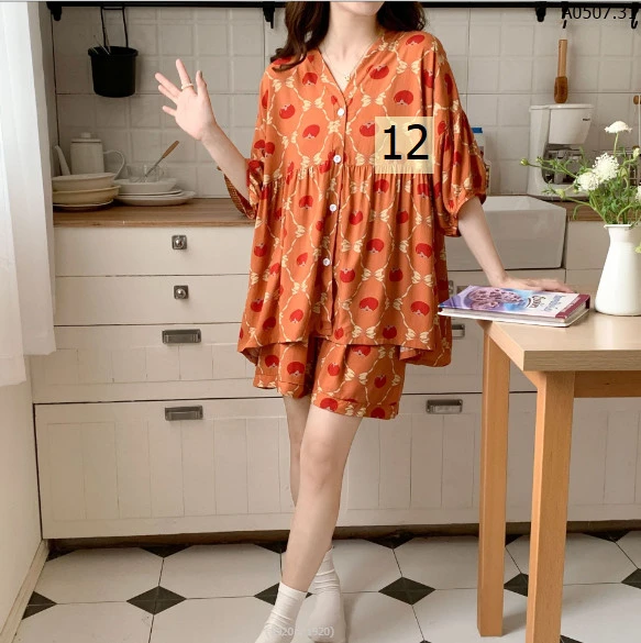 BỘ PIJAMA LANH LỤA sỉ 135k/bộ