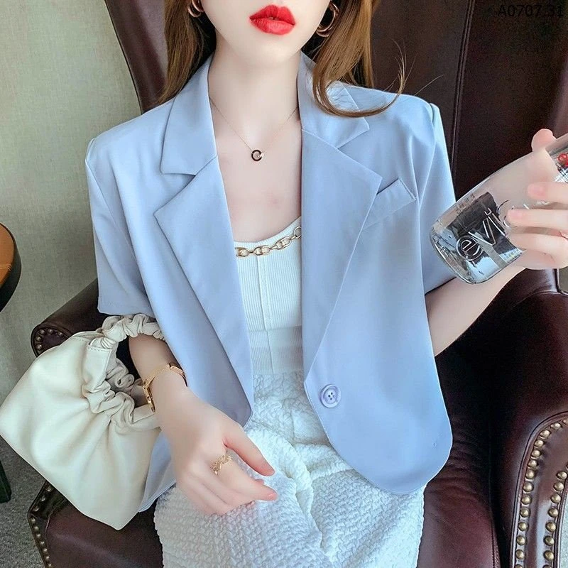 ÁO BLAZER CÔNG SỞ CỘC TAY CHO NỮ sỉ 130k/chiếc 