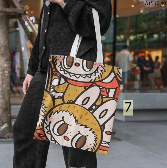 TÚI TOTE LABUBU sỉ 43k/chiếc 