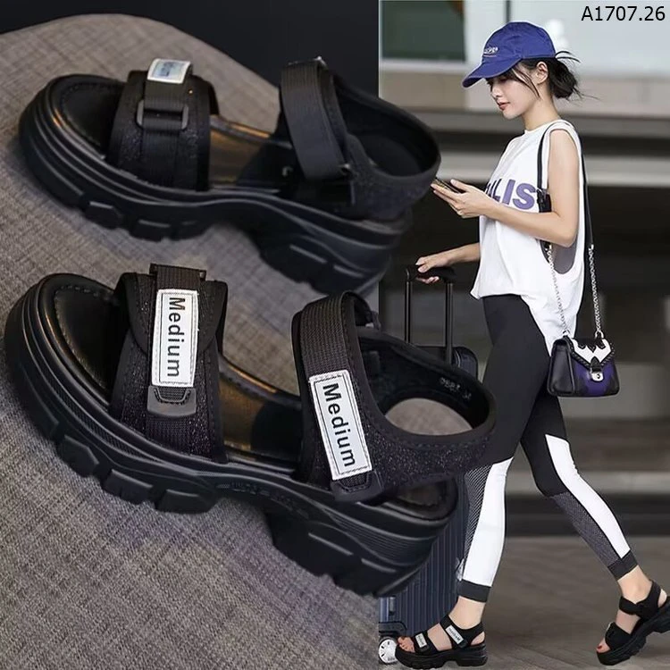 DÉP SANDAL ĐẾ CAO CHO NỮ sỉ 142k/đôi 