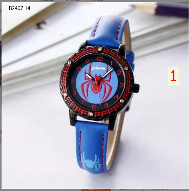 ĐỒNG HỒ SPIDER-MAN BÉ TRAI-sỉ 80k