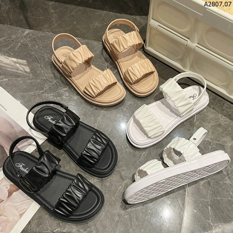 SANDAL NỮ QUAI NHÚN sỉ 58k/đôi 