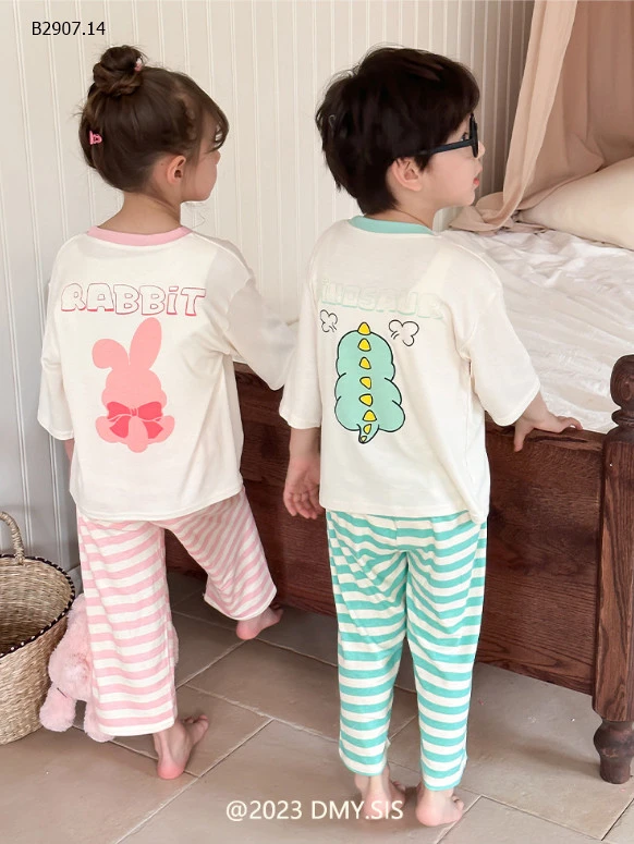 BỘ COTTON LỬNG MÁT MẺ CHO BÉ-sỉ 112k