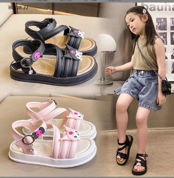 SANDAL KUROMI CHO BÉ-sỉ Size 26-31 : 125k/đôi           Size 32-37 : 133k/đôi 