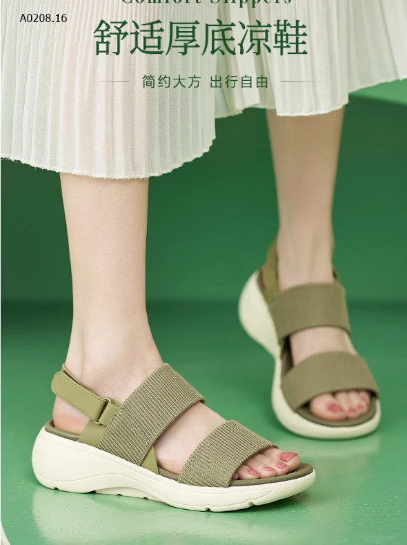 SANDAL CHUN ĐẾ XUỒNG  SIKETU-sỉ 267k/đôi 