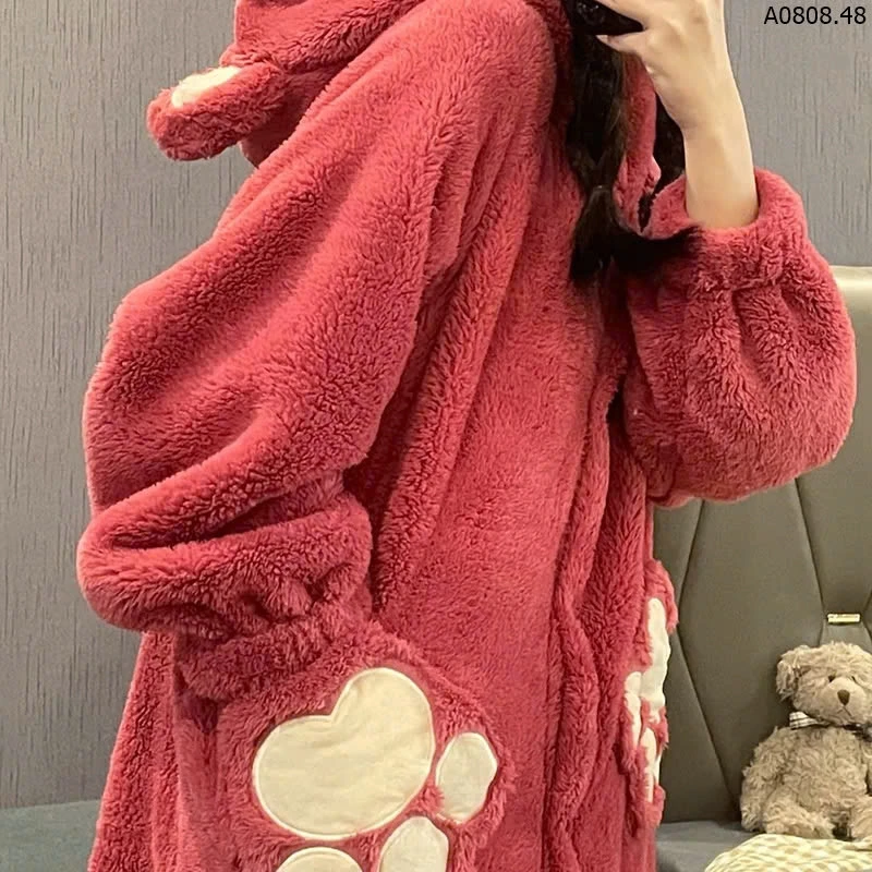 ÁO CHOÀNG LÔNG HÌNH CUTE sỉ 120k/chiếc 