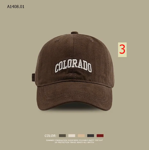 MŨ LƯỠI CHAI COLORADO-sỉ 46k/chiếc 