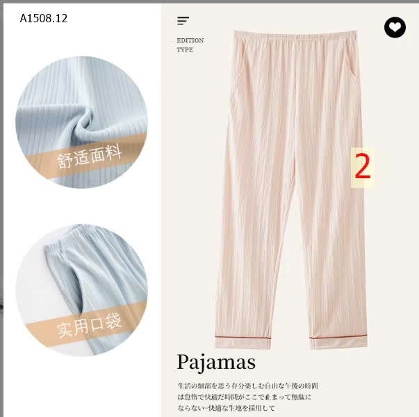 QUẦN PYJAMA MẶC NHÀ NỮ-sỉ 107k/chiếc 