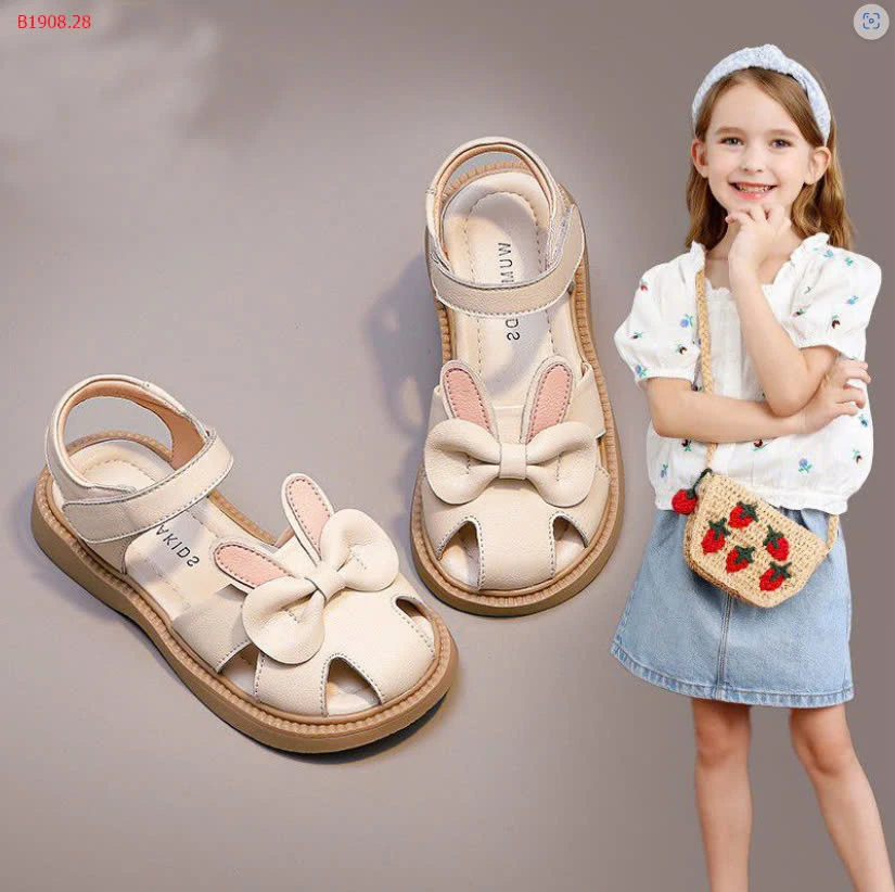 SANDAL RỌ THỎ CHO BÉ GÁI-sỉ Sz 23-25 : 120k           Sz 26-30 : 128k            Sz 31-36 : 136k