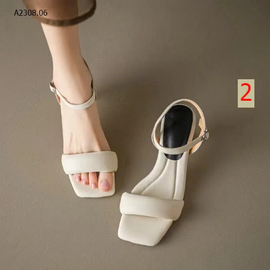 SANDAL CAO GÓT MŨI VUÔNG NỮ-sỉ 180k