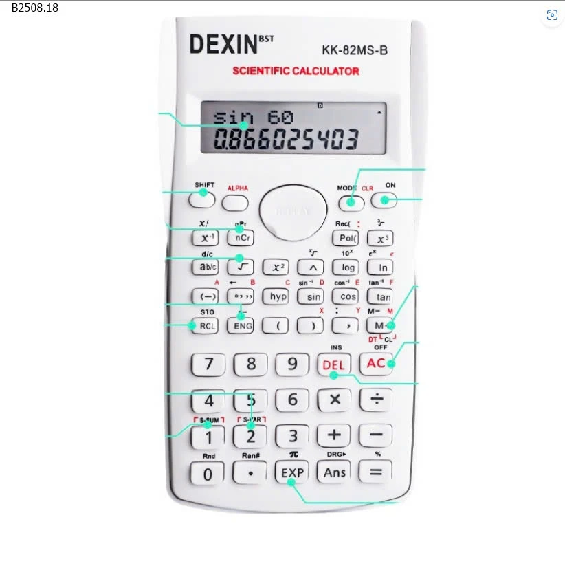 MÁY TÍNH DEXIN KK-82MS-B  SIÊU XỊN-sỉ 49k/chiếc 