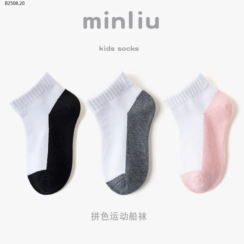 SET 5 ĐÔI TẤT HÃNG MINLIU-sỉ 73k/set 5 đôi 