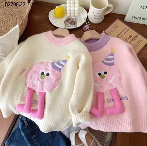 ÁO LEN CUTE BÉ GÁI-sỉ 175k/chiếc 